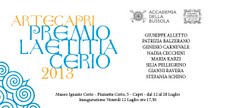 Premio Laetitia Cerio 2013